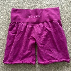 NVGTN Purple Athletic Shorts